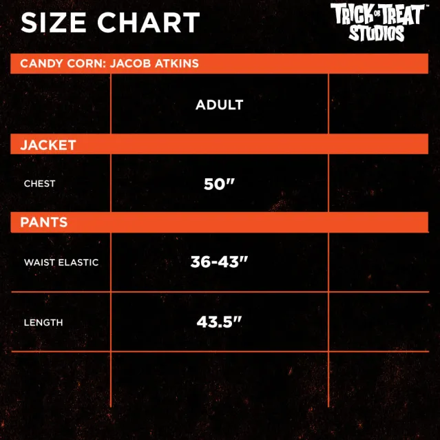 Trick Or Treat Studios Last Chance Items|Costumes & Props-Candy Corn Movie - Jacob Atkins Costume
