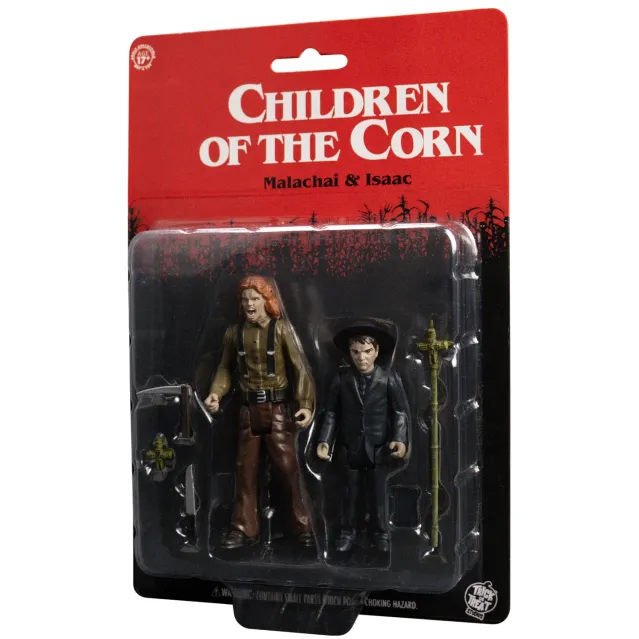 Trick Or Treat Studios Collectibles|Figures-Children of the Corn - Isaac & Malachai- 3.75" Figure 2 Pack