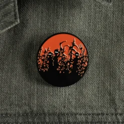 Trick Or Treat Studios Accessories & More-Children of the Corn - Silhouettes Enamel Pin