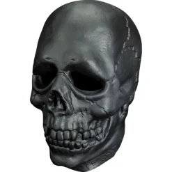 Trick Or Treat Studios Masks-Don Post - Black Skull Mask (Vinyl)