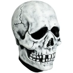 Trick Or Treat Studios Masks-Don Post - White Skull Mask (Vinyl)