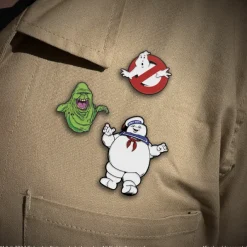 Trick Or Treat Studios Accessories & More-Ghostbusters - No Ghosts Glow in the Dark Enamel Pin