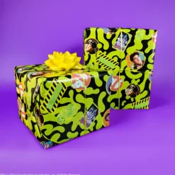 Trick Or Treat Studios Wrapping Paper|Home & Decor-Ghostbusters - Retro Cheese Wrapping Paper