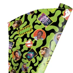Trick Or Treat Studios Wrapping Paper|Home & Decor-Ghostbusters - Retro Cheese Wrapping Paper
