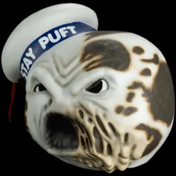 Trick Or Treat Studios Masks-Ghostbusters - Toasted Stay Puft Marshmallow Man Mask (Vinyl)