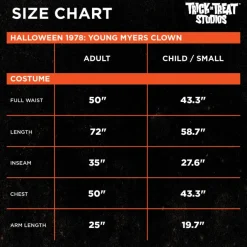 Trick Or Treat Studios Costumes & Props-Halloween - Young Michael Myers Clown Costume - Children's