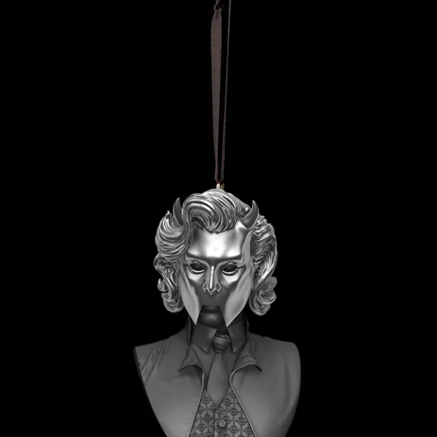 Trick Or Treat Studios Last Chance Items|Home & Decor-Holiday Horrors - Ghost - Ghoulette Nameless Ghoul Ornament