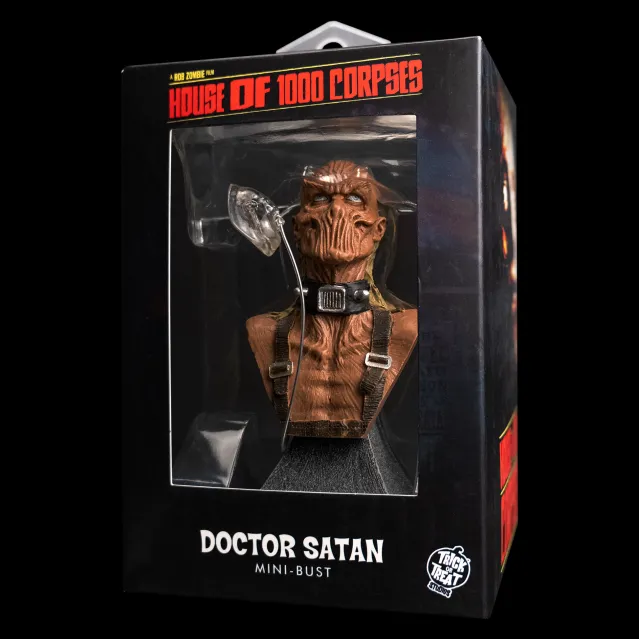 Trick Or Treat Studios Home & Decor|Collectibles-House of 1000 Corpses - Dr. Satan Mini Bust