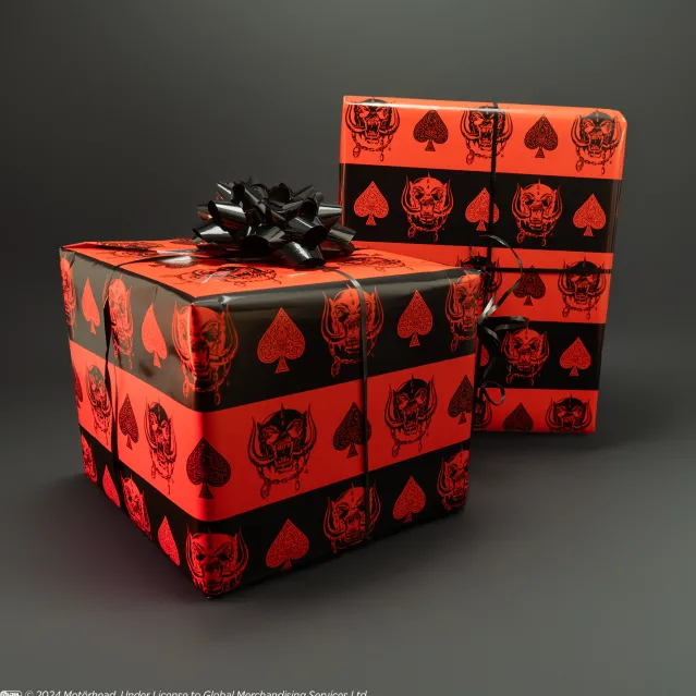 Trick Or Treat Studios Wrapping Paper|Home & Decor-Motorhead - Ace of Spades Wrapping Paper