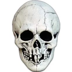 Trick Or Treat Studios Masks-Nightowl Skull - White
