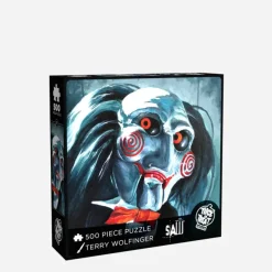 Trick Or Treat Studios Games & Puzzles-SAW- Billy the Puppet 500 Piece Jigsaw Puzzle