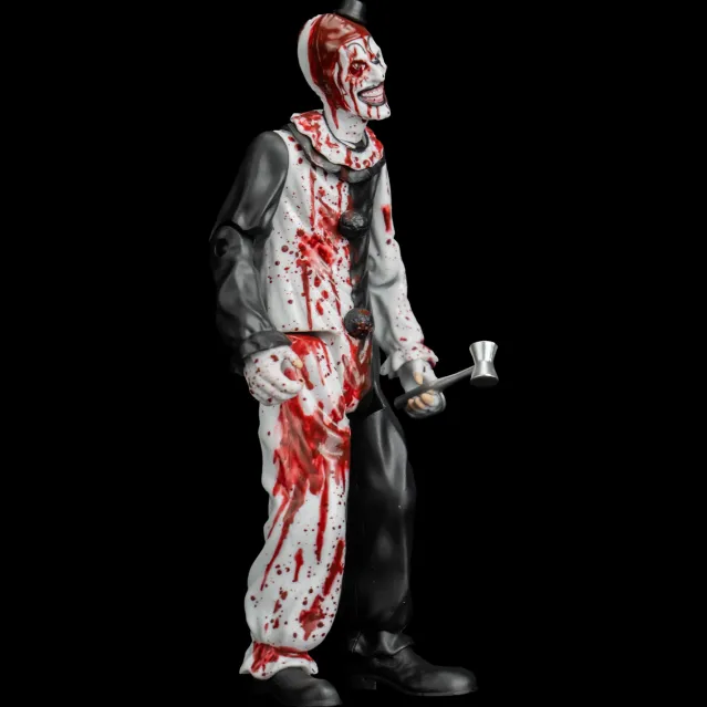 Trick Or Treat Studios Collectibles|Figures-Terrifier 2 - Eye Poppin' Art the Clown - 5" Action Figure
