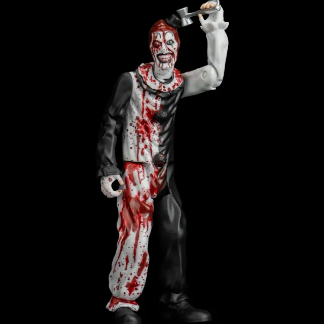 Trick Or Treat Studios Collectibles|Figures-Terrifier 2 - Eye Poppin' Art the Clown - 5" Action Figure