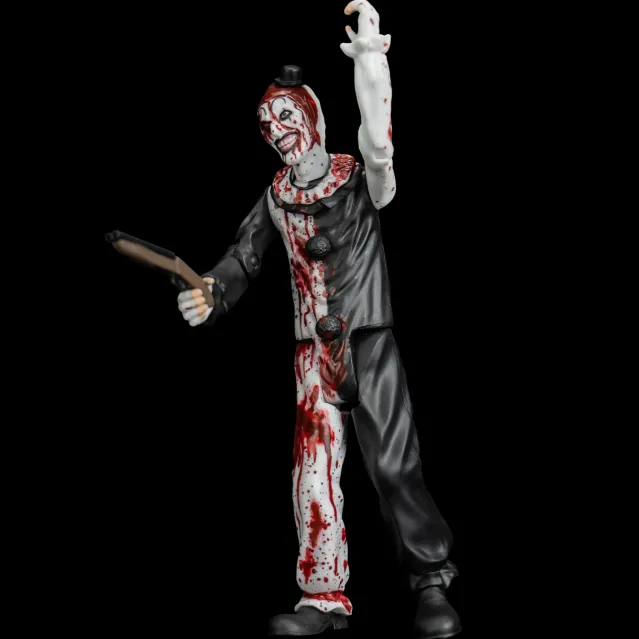 Trick Or Treat Studios Collectibles|Figures-Terrifier 2 - Eye Poppin' Art the Clown - 5" Action Figure