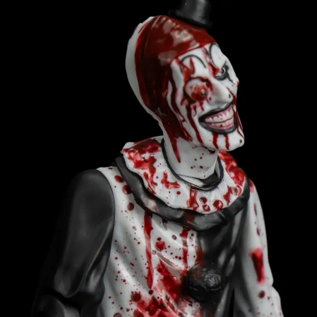 Trick Or Treat Studios Collectibles|Figures-Terrifier 2 - Eye Poppin' Art the Clown - 5" Action Figure