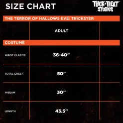 Trick Or Treat Studios Last Chance Items|Costumes & Props-The Terror of Hallows Eve - Trickster Costume