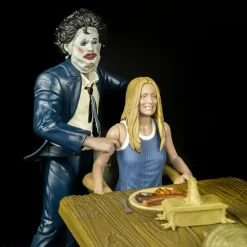 Trick Or Treat Studios Figures|Collectibles-The Texas Chainsaw Massacre (1974) - Dinner Scene Playset