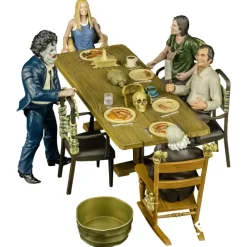 Trick Or Treat Studios Figures|Collectibles-The Texas Chainsaw Massacre (1974) - Dinner Scene Playset