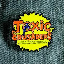 Trick Or Treat Studios Accessories & More-Toxic Crusaders - Logo Enamel Pin