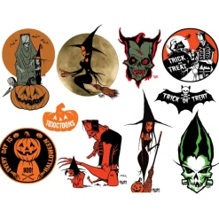 Trick Or Treat Studios Last Chance Items|Accessories & More-Toxictoons Sticker Pack (9 ct)