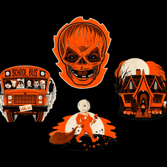 Trick Or Treat Studios Home & Decor-Trick r Treat Glow in the Dark Wall Décor Collection