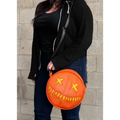Trick Or Treat Studios Accessories & More-Trick r Treat Sam O Lantern Bag - Lit (Yellow)